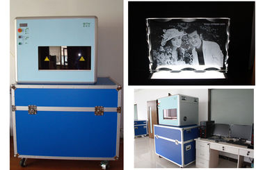 China 2D / máquina de gravura do laser de 3D 800W, máquina de gravura interna personalizada do laser do CNC do cristal fornecedor