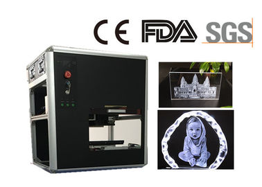 China A máquina de cinzeladura interna do laser de D para 3D personalizou a produção do retrato fornecedor