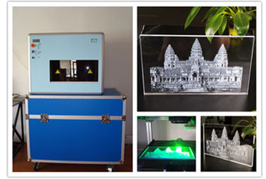 China 2D / 3D automatizou a gravura interna de cristal do laser 3D do retrato da máquina de gravura fornecedor
