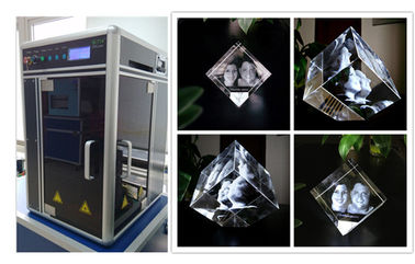 China Máquina de gravura de vidro do laser do cristal 3D, sistema eficaz na redução de custos da gravura do laser 3D fornecedor