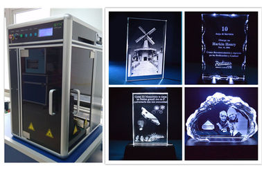 China Máquina de gravura de cristal do laser da subsuperfície com o 120*200*100 que grava a área fornecedor