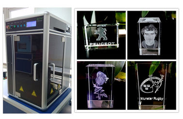 China O diodo da máquina de gravura do laser refrigerar de ar 4000HZ 3D bombeou para os cristais de vidro fornecedor