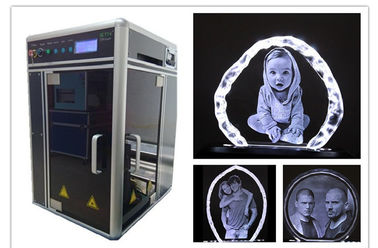 China 2D máquina de gravura 3D subsuperficial de cristal para o modelo personalizado do carro fornecedor