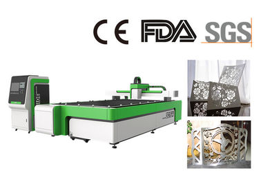China Máquina de corte do laser da fibra da folha de metal, cortador do laser do CNC para o alumínio, aço fornecedor