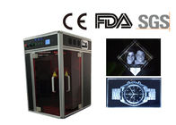 China Máquina de gravura do laser do nível básico 3D para presentes do cristal de Personlized 3D empresa