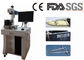 O Desktop pulsou ar da máquina da marcação da gravura do metal do laser da fibra de refrigeração fornecedor