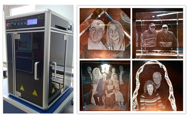 máquina de gravura subsuperficial do laser de 4000HZ 3D com projeto Handheld fornecedor