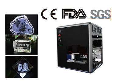 O Portable automatizou o poder do laser da máquina de gravura 3W do laser do cristal 3D fornecedor