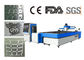 Máquinas de corte ultramarinas do metal do CNC da fibra do treinamento do coordenador com corpo de máquina do ferro fundido fornecedor