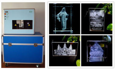 o diodo 3W bombeou a máquina de gravura do laser 3D de vidro com 2 anos de garantia